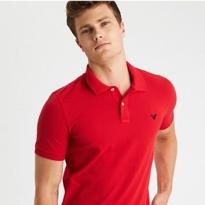 american eagle flex polo